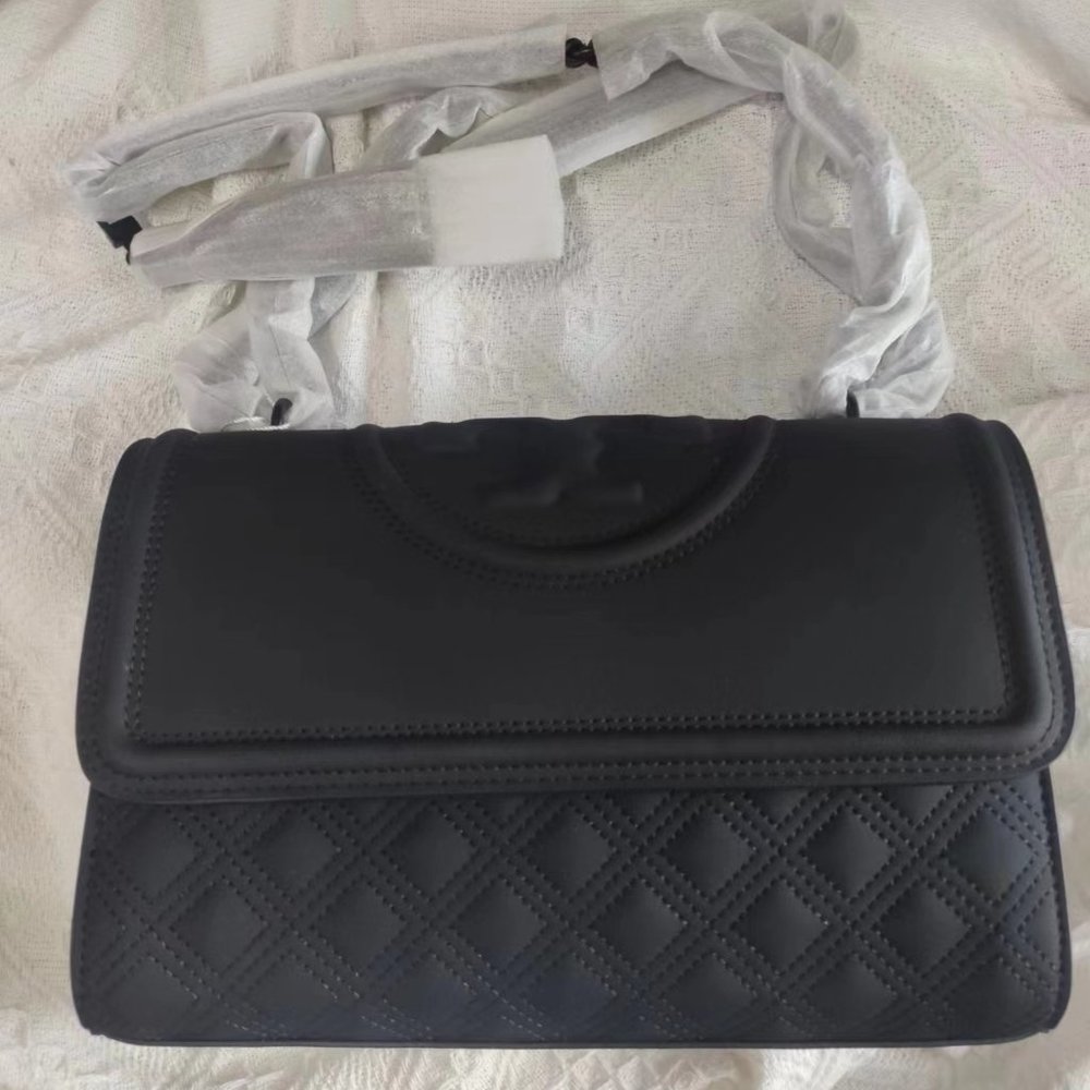 New Tory Burch Fleming Matte Convertible Shoulder Bag